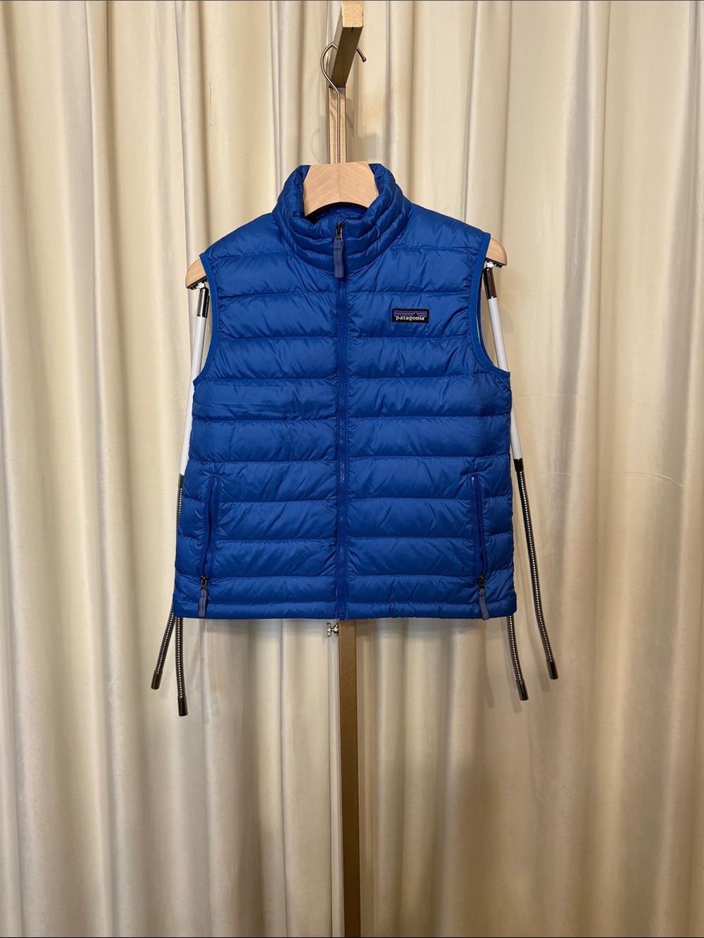 Patagonia Blue Down Sweater Vest Boys M